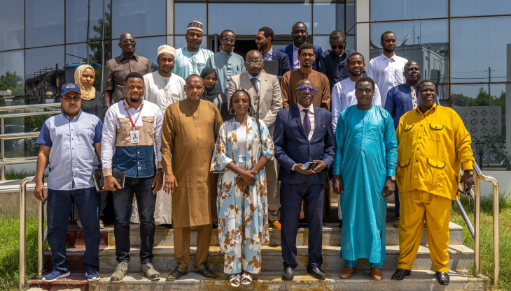 Protection des données personnelles : ANSICE-Tchad effectue une visite guidée dans les locaux du nouveau Data Center National à N’Djamena 